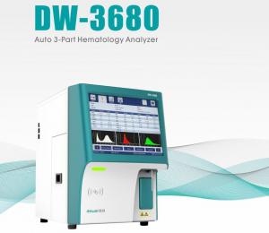 China 3 Part 3 Diff Clinical Hematology Auto Analyzer , Auto CBC Multi Drug Test Kit DW-3680 on sale