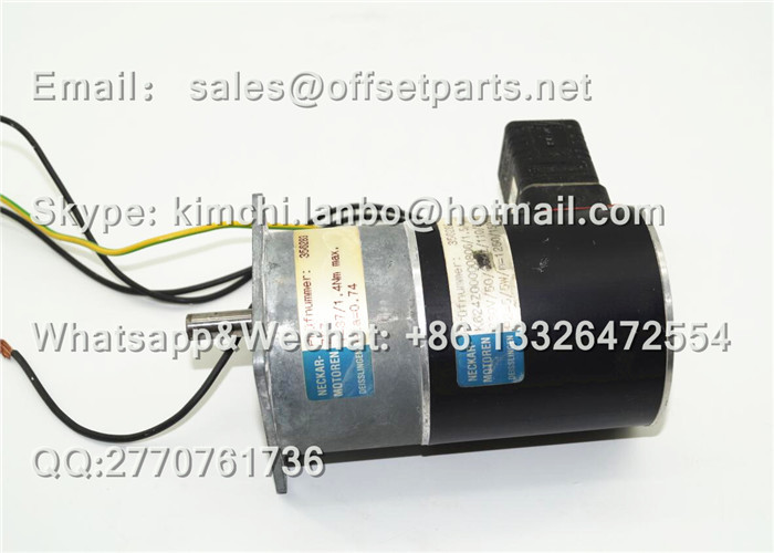 356283 Powder Spraying Device Motor 230V Original&Used Offset Press Printing Machine Parts