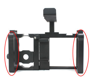 Professional Shooting Camera Lens Attachment , Aluminum Dslr Camera Cage Kit