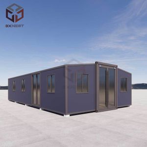 Quality Compact 40ft Expandable Container Home Extendable House Storage Space for sale