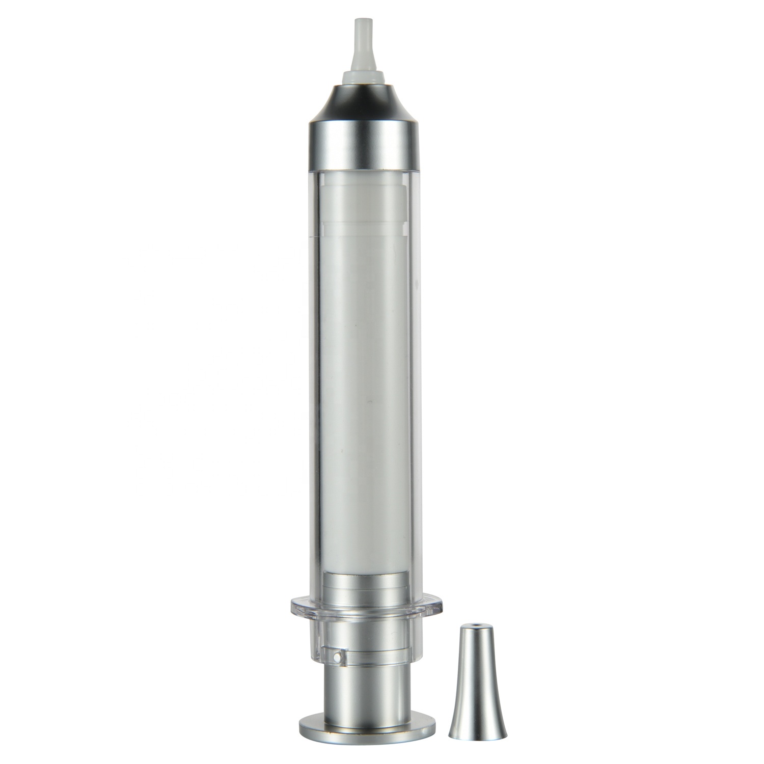 Custom Empty Syringe Airless Bottle 5ml 10ml 15ml Cosmetic Syringe Packaging