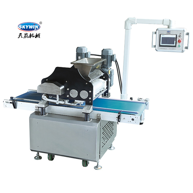 Wire Cut And Deposit PLC Control Cookies Making Machine 100-200kg/h Capacity