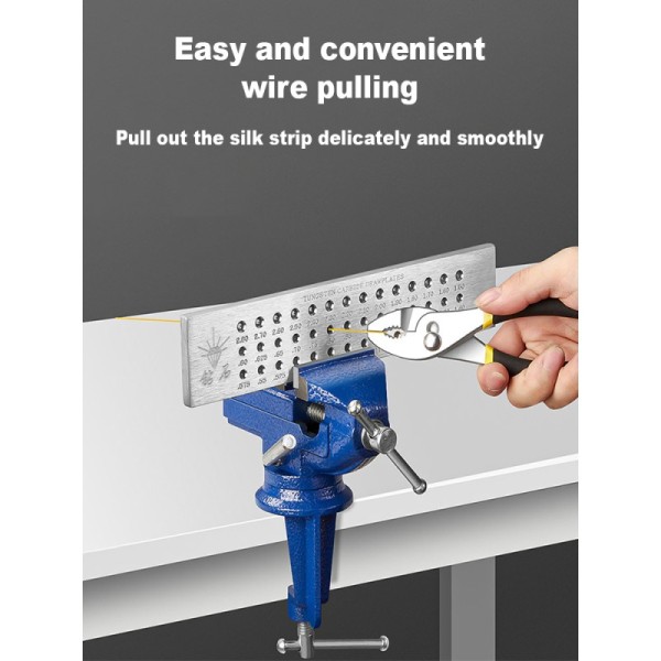 High-Precision Durable Drawing Plate for Versatile Jewelry Forming and Metal Shaping