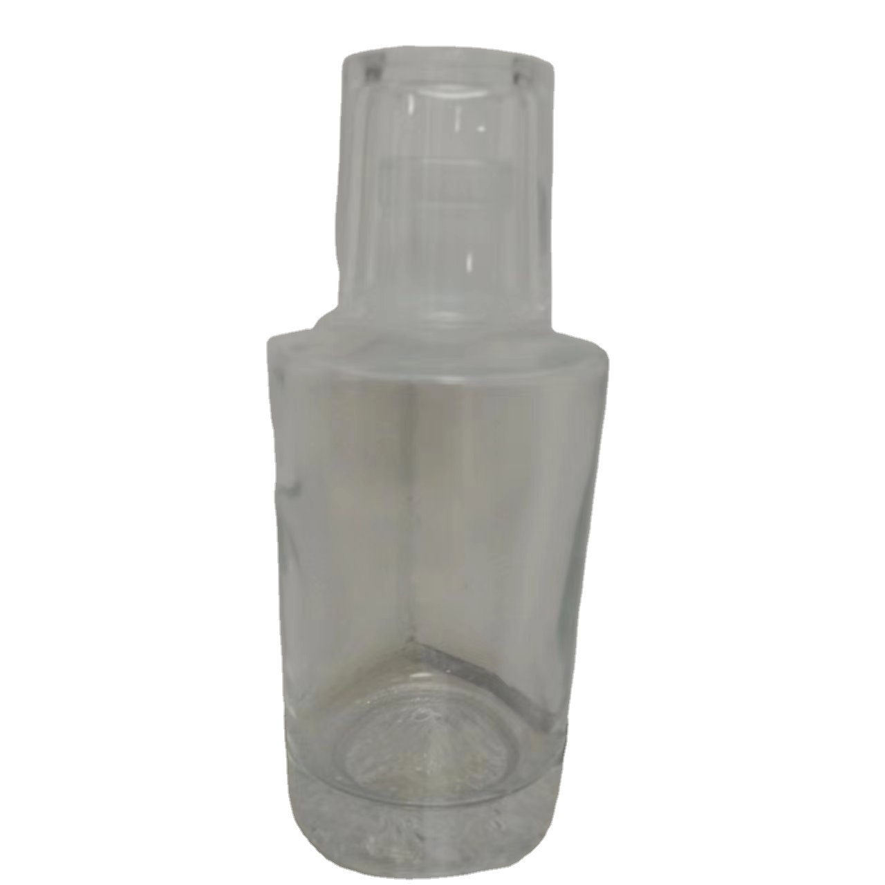 Rubber Stopper Sealing Type Perfume Bottle with Hot Stamping Surface Handling Design