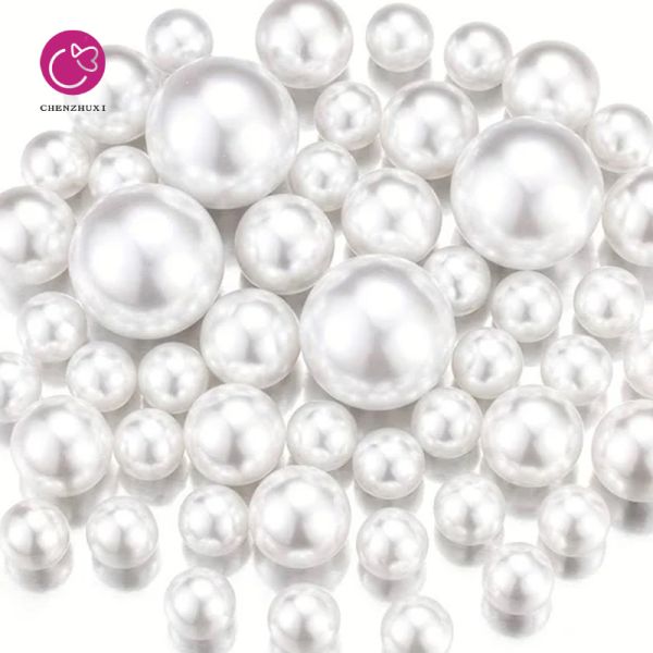 High Quality Pearl White Pearl Accessory Material Pearl Jewelry Accessory. with Different Sizes Wholesale