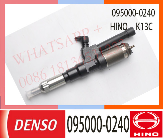 Genuine diesel fuel DENSO injector 095000-0245 0950000245 23910-1145 239101145 injector nozzle 095000-0240