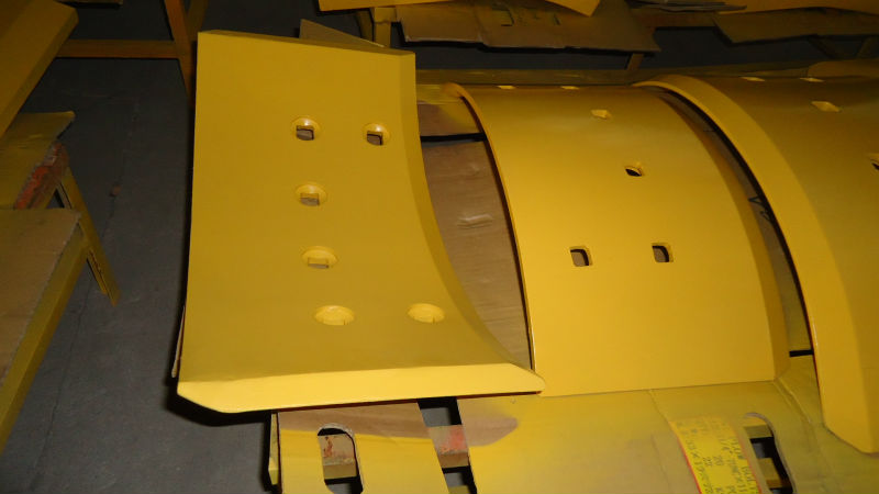 Yellow Cutting Edge End Bit 144-70-11260 Designed for Komatsu D60 D65A D65E Bulldozer