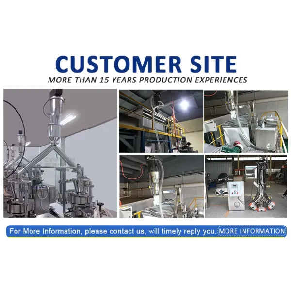 Dust Proof Vacuum Feeder Machine For Mung Bean And Soybean Flour