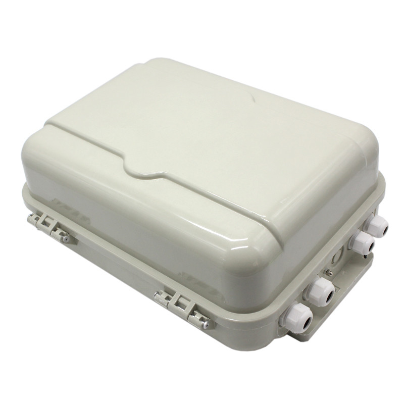 Outdoor Waterproof 24 Core Fiber Optic Termination Box For FTTH