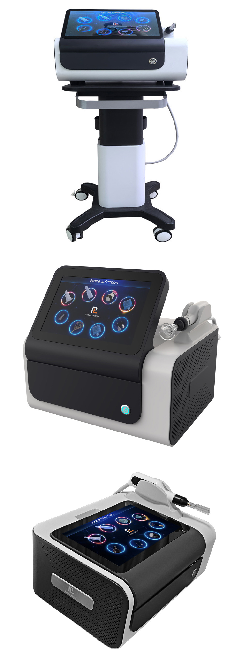 Fusion plasma instrument,Cold plasma instrument, dot matrix fusion plasma beauty instrument, skin tightening, focusing, scar repair, and spot