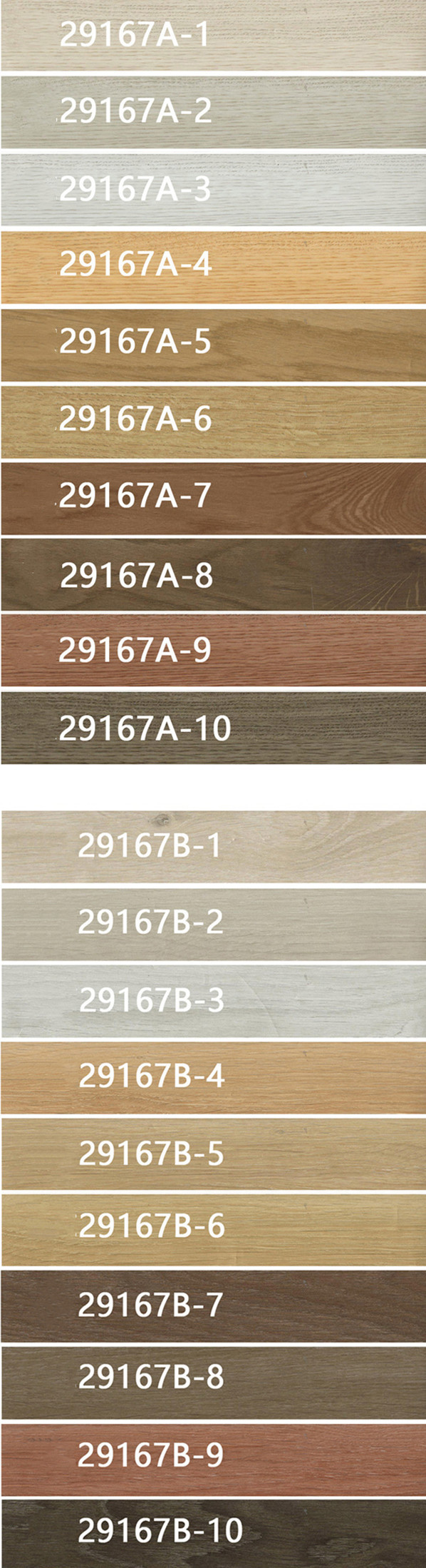 1220mm Biodegradable SPC 4mm Wear Resistant High Flexibility GKBM FT-W29167AB-1
