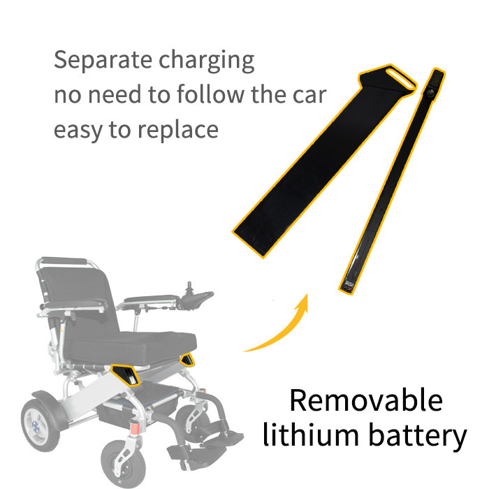 Lithium 6 Km/H 275.58lbs Drive Electric Wheelchair
