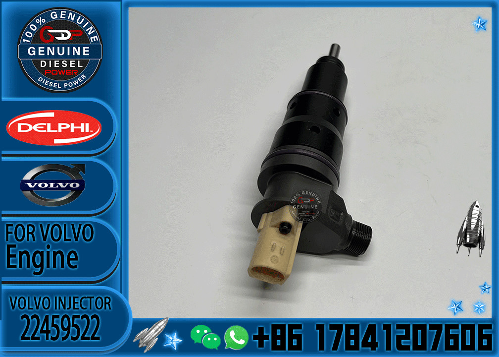 Common Rail Diesel Injector 22459522 BEBJ1F08001 1112010-E9500 22378580 33800-84310 For VOL