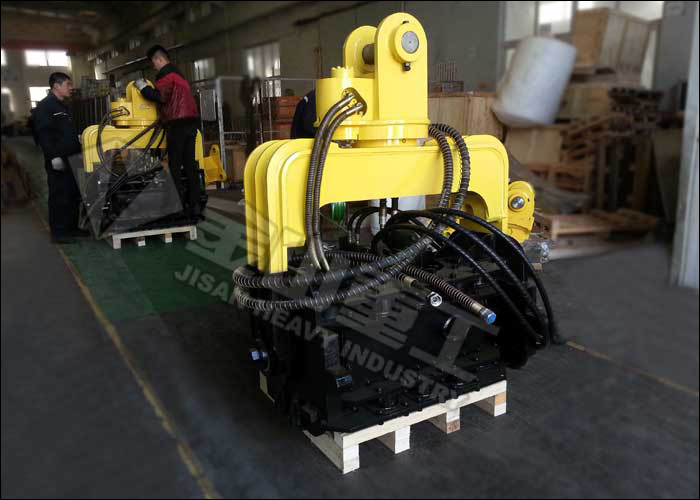 Doosan DH300 DH330 Excavator Sheet Pile Vibratory Hammer Q345B Steel Material