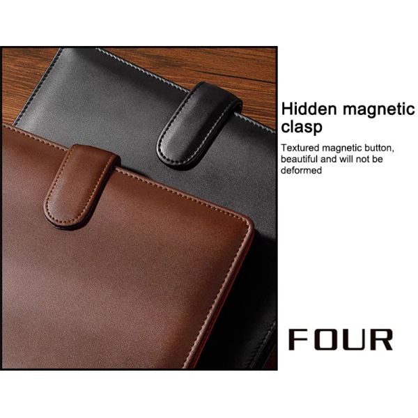 Personalised PU Leather Bound Notebook Journal Printing Stationery Diary