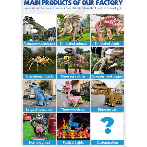 Dino World Realistic Dinosaur Costume Hidden Legs Simulated Animatronic Dinosaur Suit