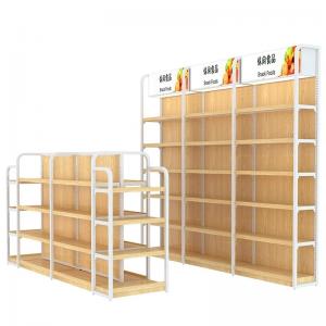 China Wood Miniso Display Rack for Toy Cosmetic Retail 1200mm height on sale