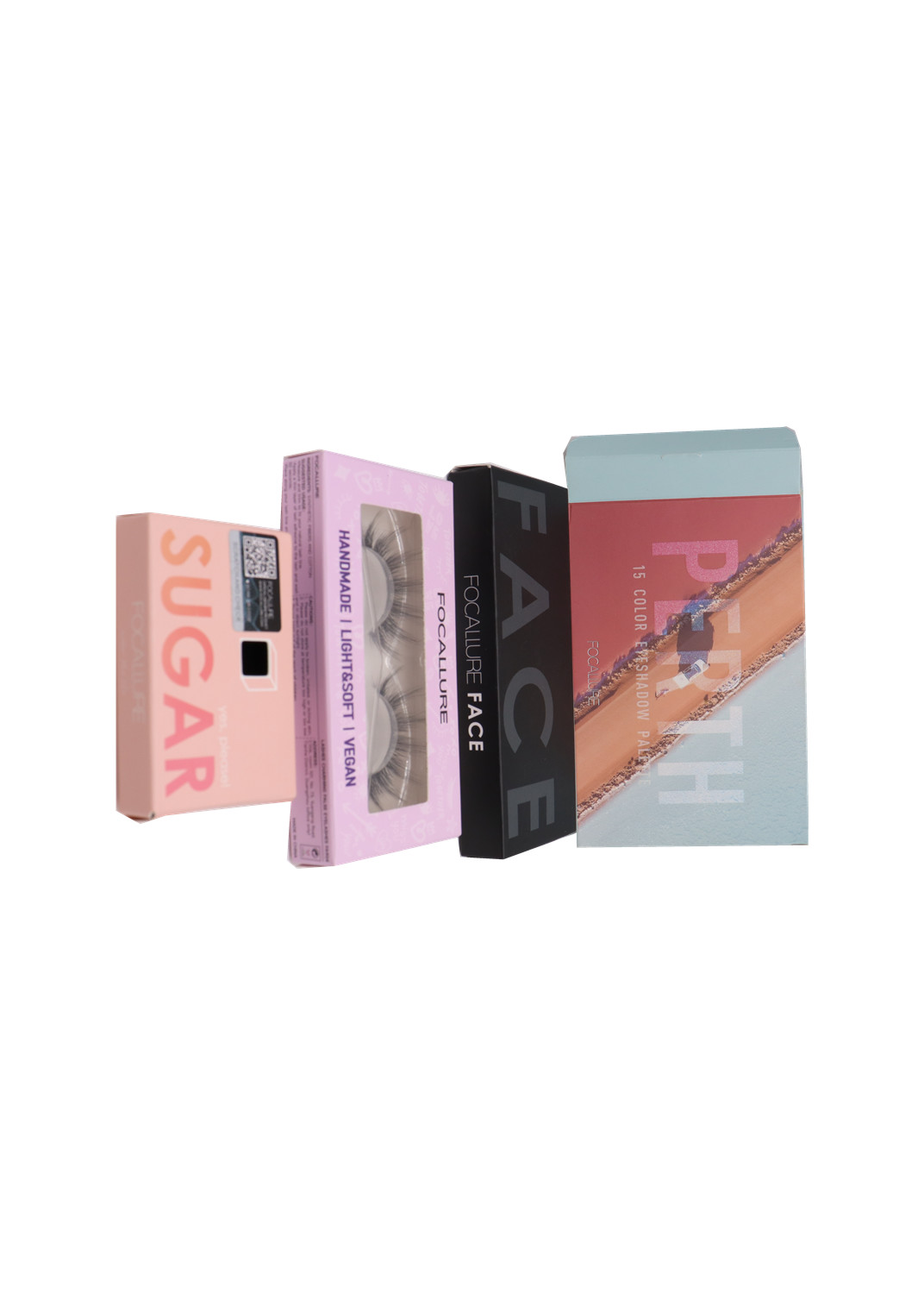 CMYK Printing White Cardboard Cosmetic Boxes 300GSM For Lipgloss