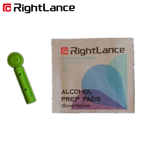 4.3in 5.9in Alcohol Prep Pads Disposable Non Woven Swab Alcohol Pad