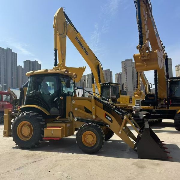 Cat420F backhoe loader, suitable for construction, municipal engineering,agriculture