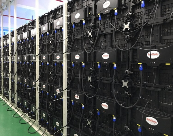 500mmX1000mm Cabinet Stage Background Led Screen panel energy saving
