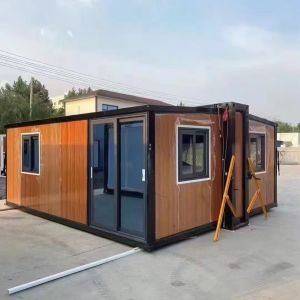 Quality 700mm Prefab Folding House with Grade A Fire Resistance for sale
