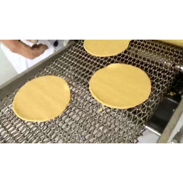 Full Automatic industrial flour corn mexican tortilla machine /Grain product tortilla making machines