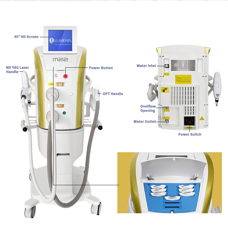 Power 260J/cm2 Or 1-50J/cm2 Ipl Energy Laser Hair Removal Machine With Customization Program