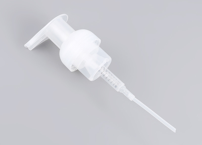White Transparent Plastic Soap Dispenser Pump Customized Tube Length