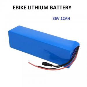 Quality 18650 Electric Bike Lithium Battery 36v 12ah for sale