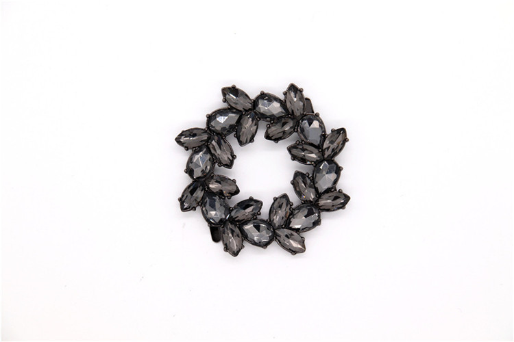 Colorful High Grade Rhinestone Women'S Shoe Accessories Clips SGS Certificate