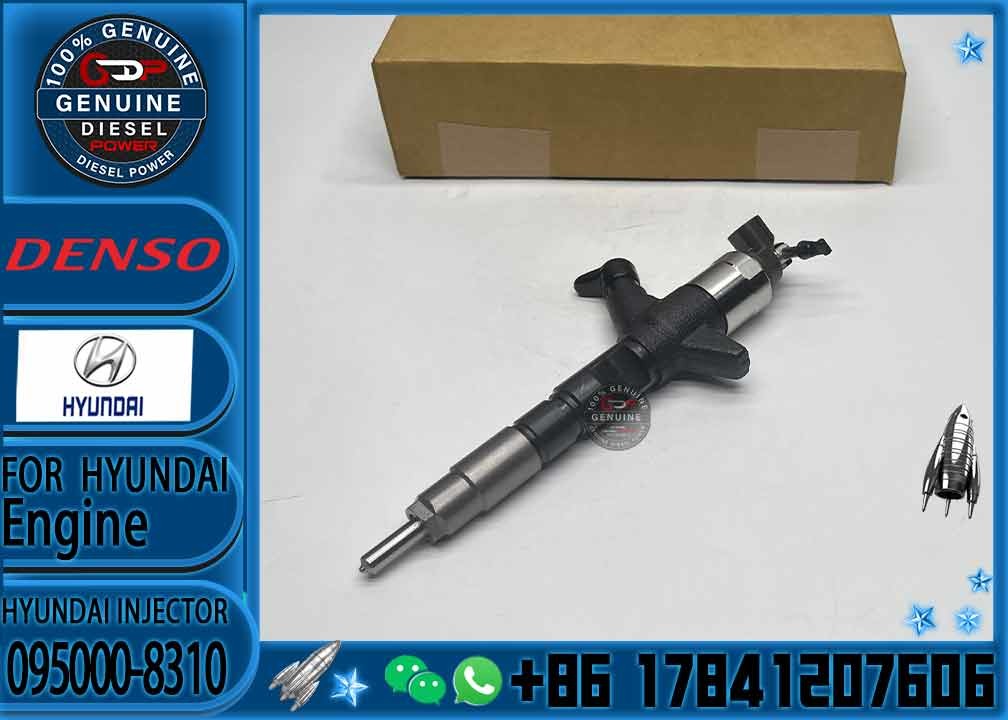 HIGH QUALITY NEW DIESEL FUEL INJECTOR 095000-5550, 33800-45700, 095000-8310 FOR HD78 3.9L ENGINE