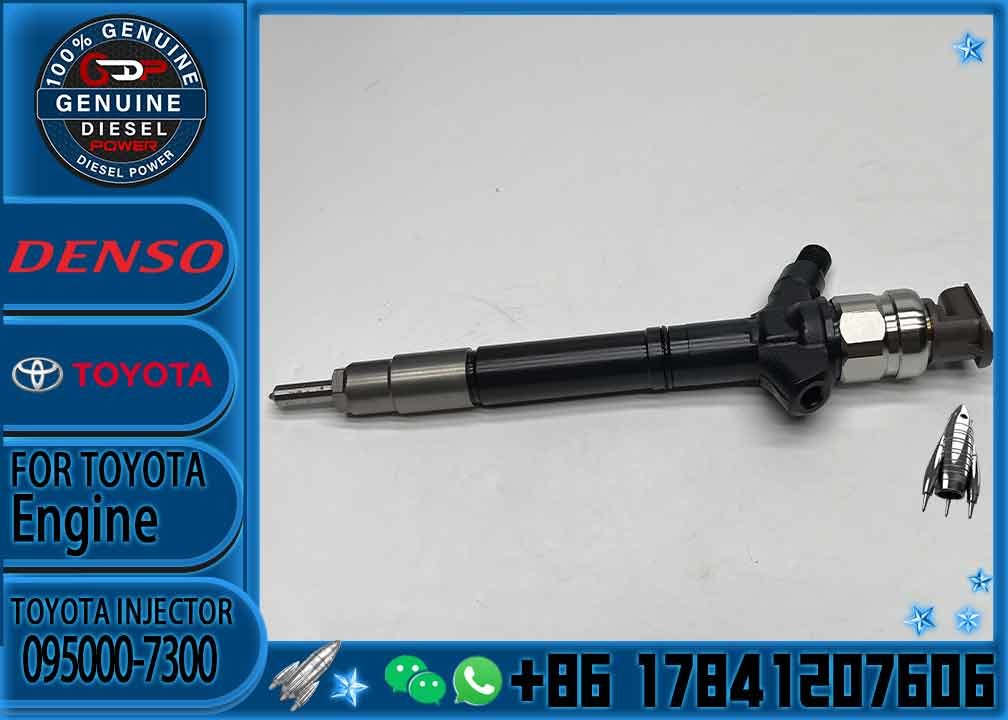 095000-7300 for Toyota Auris 2.0 d Nozzle Injector Assembly 095000 7300 Common Rail Injector 0950007300