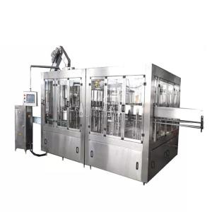 Quality Automatic Juice Fruit Pulp Filling Capping Machine 3 In 1 Monoblock Granule Beverage for sale
