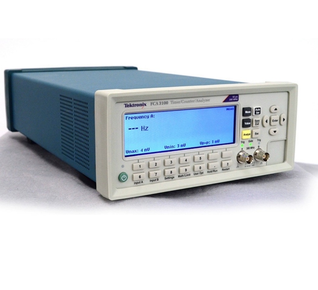 Tested Pre-Owned Tektronix FCA3100 Frequency Counter/ Timer 300MHz 50 Ps Std Timebase