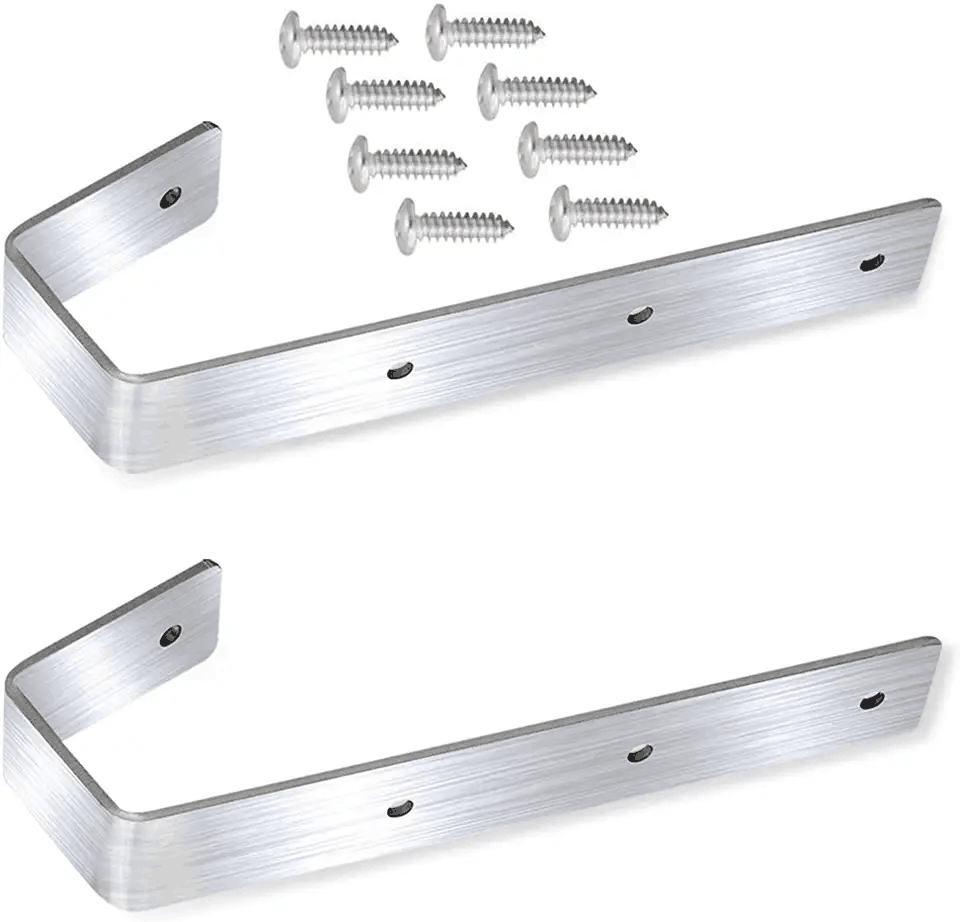 Stainless Steel Bunk Bed Ladder Hooks Inside Width 1.4*2.15* Length 6.3inch Pack of 2
