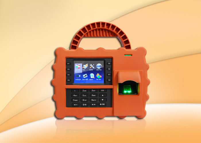 Biometric Fingerprint Time Attendance System With Portable Handle Backup Battery