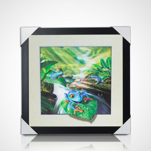 Wild Animal Images Lenticular Poster Printing 3D Deep Effect Advertisement