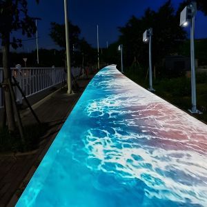 Quality Weatherproof Floor Interactive Projection Public Floor Projection System for sale