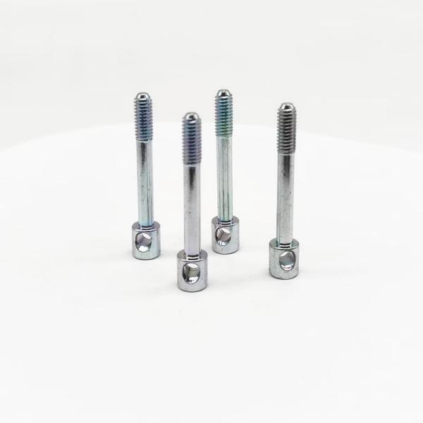 Slotted capstan captive screw Precision Slotted Capstan Captive Screws DIN 404 ISO-Compliant Threaded Fasteners In Stainless Steel Titanium Custom Materials