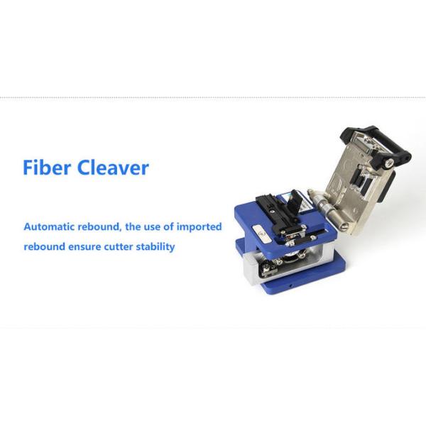 Fiber optical splicing Tool kits with Cable Cutting Machine Cleaver Fiber Optic Laser Light Source Pon Power Meter