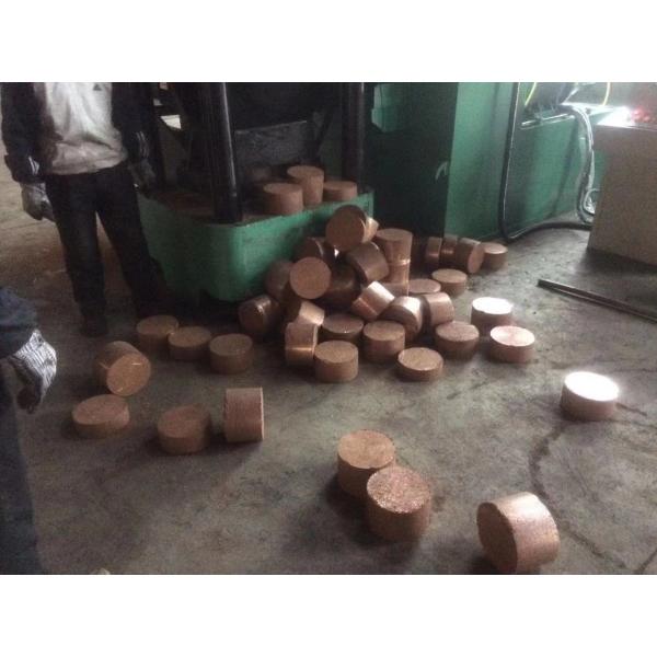 φ80mm*(60-80mm) Hydraulic Scrap Briquetting Press Aluminum Copper