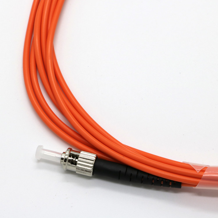 ODM Connector Fiber Optic Patch Cord Single Mode ST-ST SX DX Orange Color Jumper