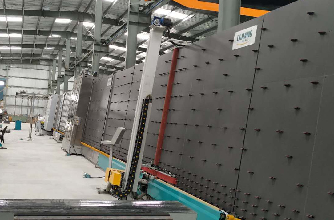 Touch Screen Interface Low E Coating Edge Deletion Machine
