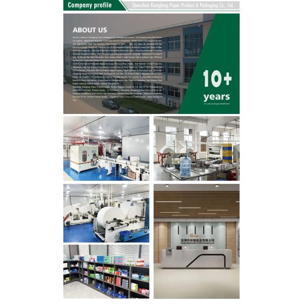 Customized Facial Paper Tissue With Printed Logo 190x190mm Large Facial Tissues