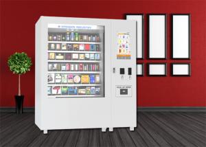 China Bus Station Mini Mart Vending Machine , Snack Vending Kiosk With Big Touch Screen on sale