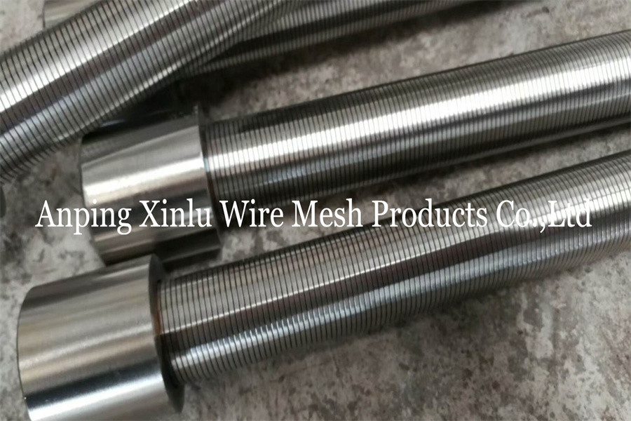 Water Filtration Wedge Wire Screen Pipe Non Clogging Outer Diameter 168.3mm