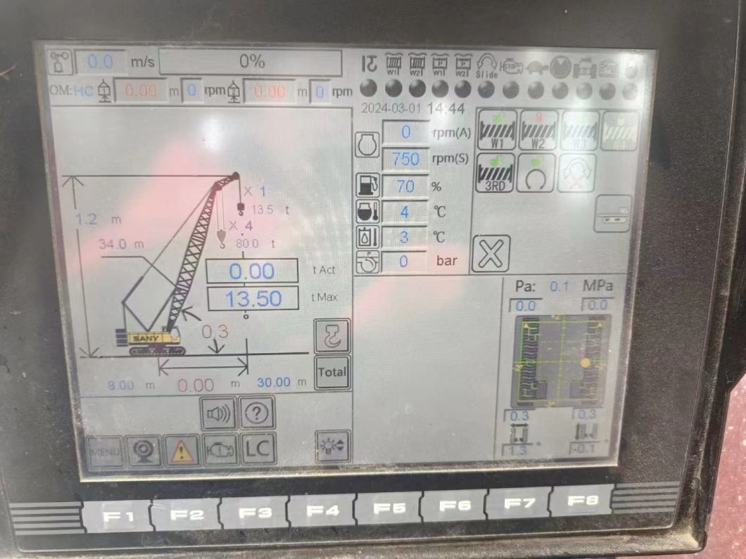 Sy Crawler Crane 150 Tons for Sale, Using Kangsiming Engine