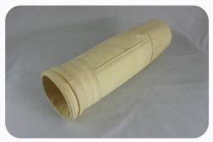 China 2.8mm Lime Kilns Dust Collection Fiberglass Filter Bag on sale