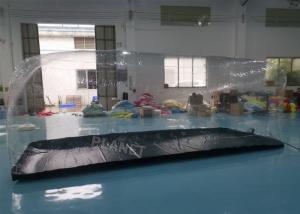 Quality Transparent 0.4mm PVC Inflatable Car Cover Protect Vehicles for sale
